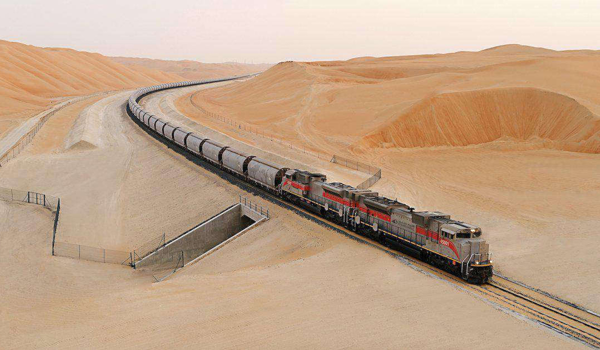 Etihad Rail completes 139-kilometer track linking UAE, Saudi Arabia